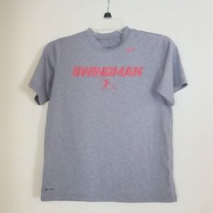 Nike Dri Fit Swingman shirt Grey Medium